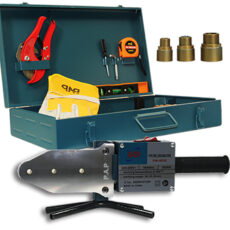 دستگاه جوش لوله پلیمری پی ای پی مدل PW-9020 مجموعه 10 عددی