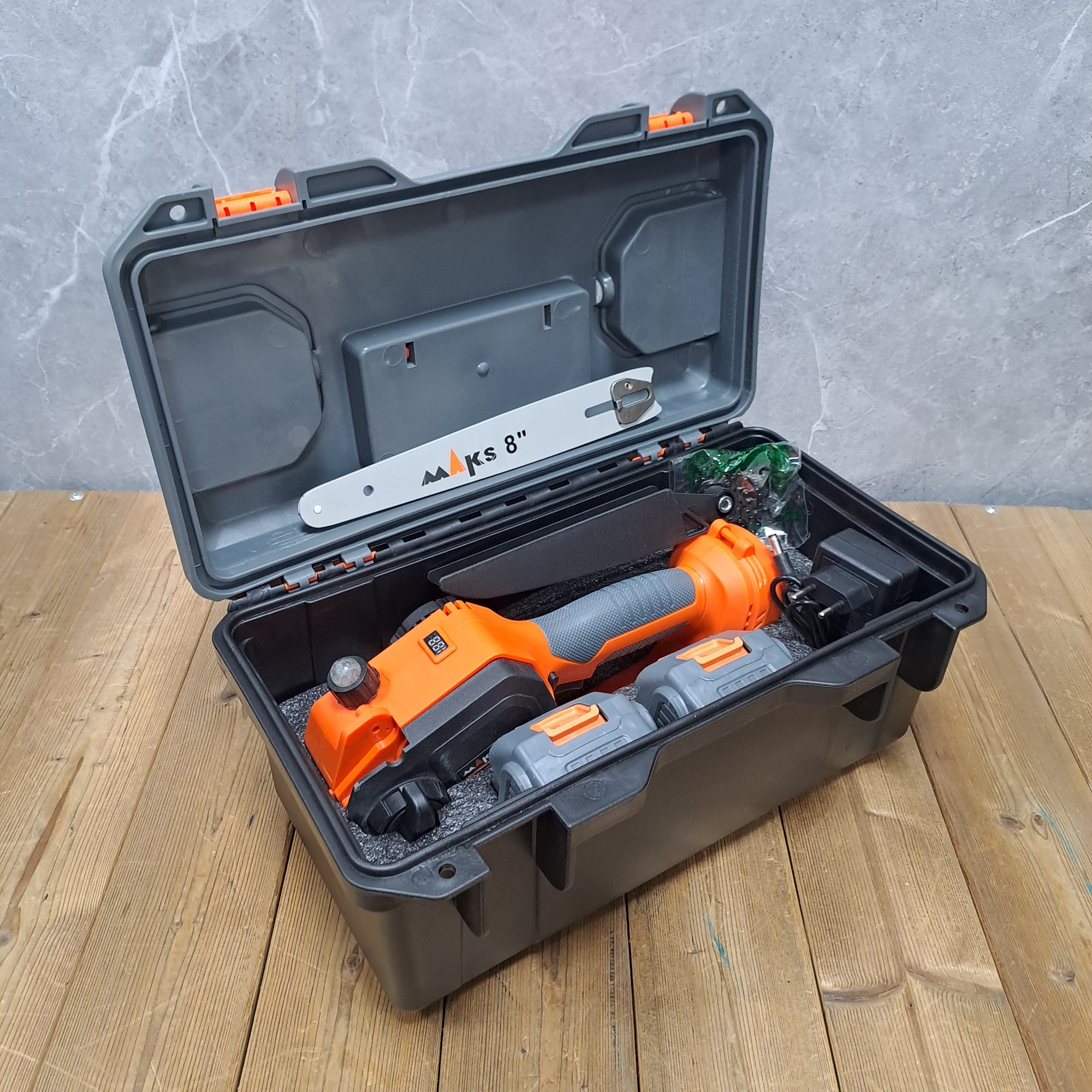 اره زنجیری صنعتی مکث اچ ام تی مدل 21V کد 8 اینچ