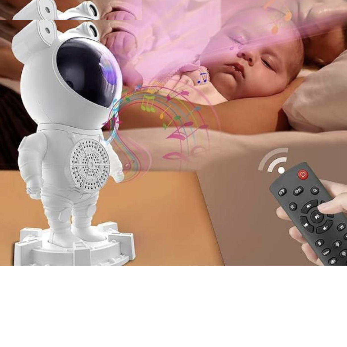 رقص نور لیزری مدل کهکشانی اسپیکر دار کد 1889