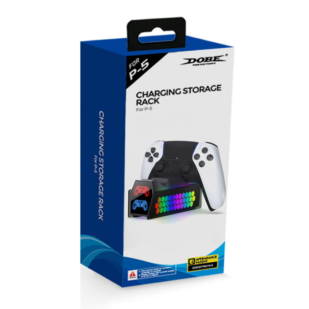 پایه شارژر دسته پلی استیشن 5 دابی مدل DOBE TP5-3571 RGB