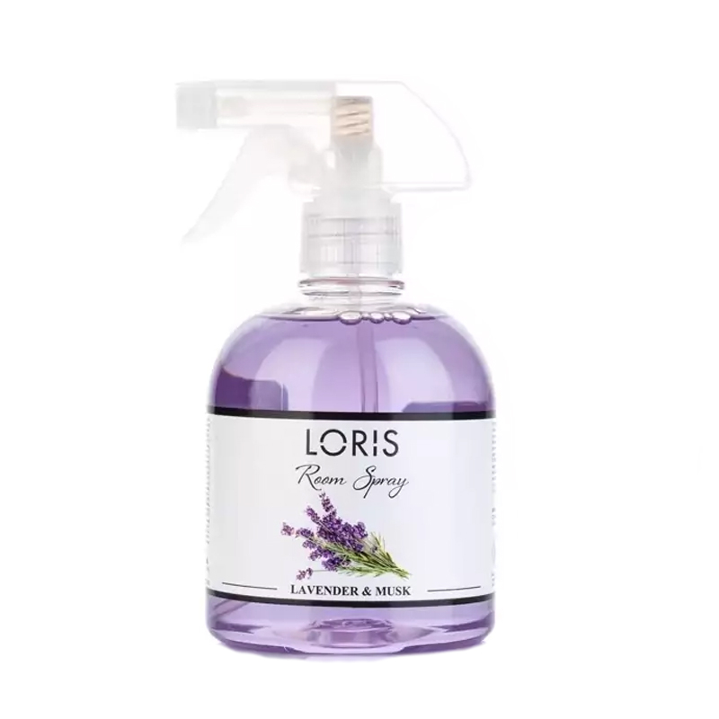 اسپری خوشبوکننده لوریس مدل  Lavender&Musk حجم 500 میلی لیتر