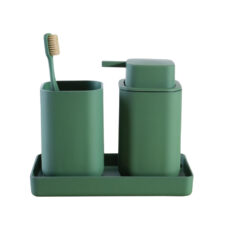 ست سرویس بهداشتی 3 تکه کنتراست مدل مربع