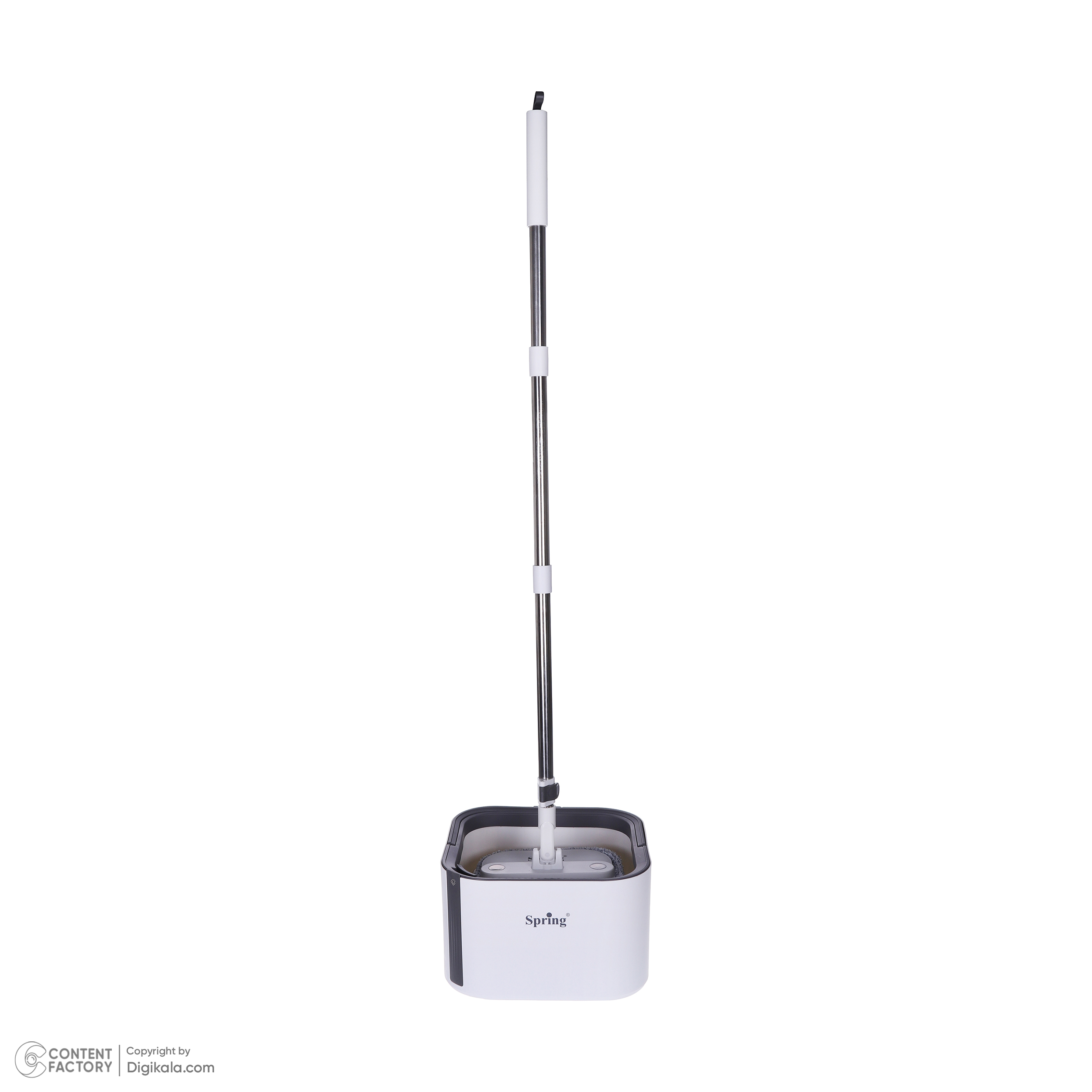 ست سطل و زمین شوی اسپرینگ مدل مربع پمپی