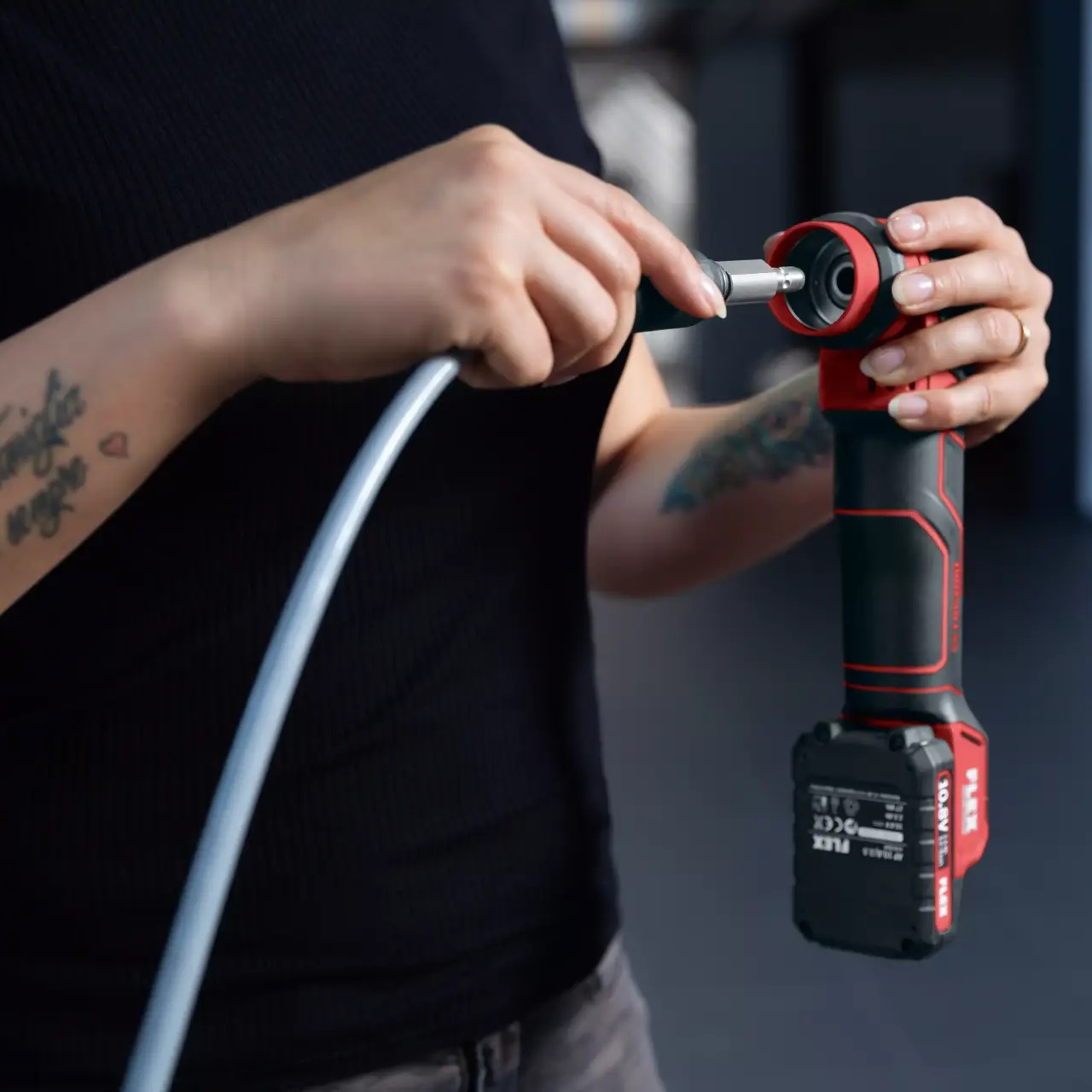 شفت انعطاف پذیر دستگاه پولیش فلکس مدل FS 140