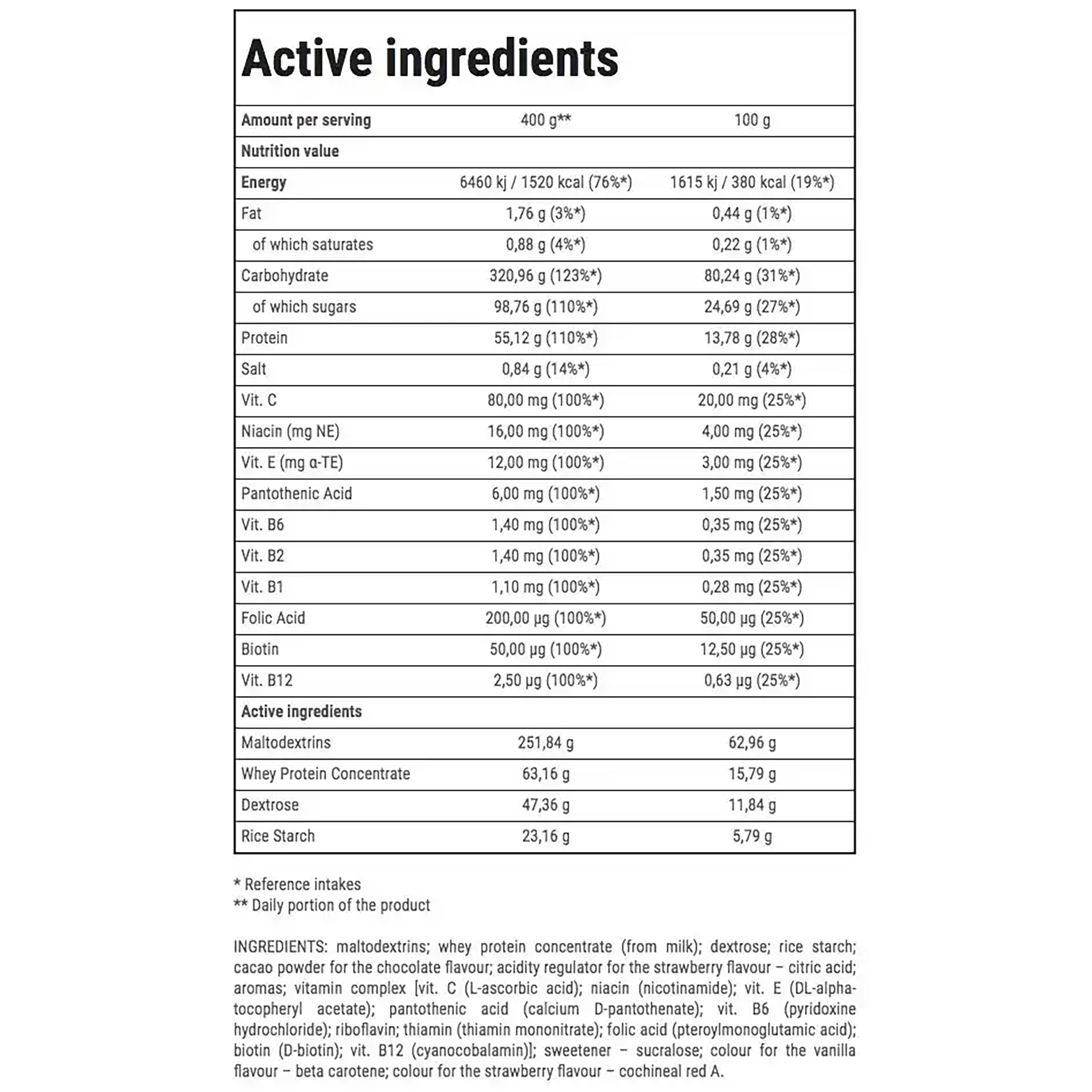 پودر خوراکی سالید مس ترک نوتریشن -4000 گرم