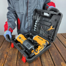 مجموعه دو عددی مینی فرز دریل چکشی اینتیمکث کد ghr255