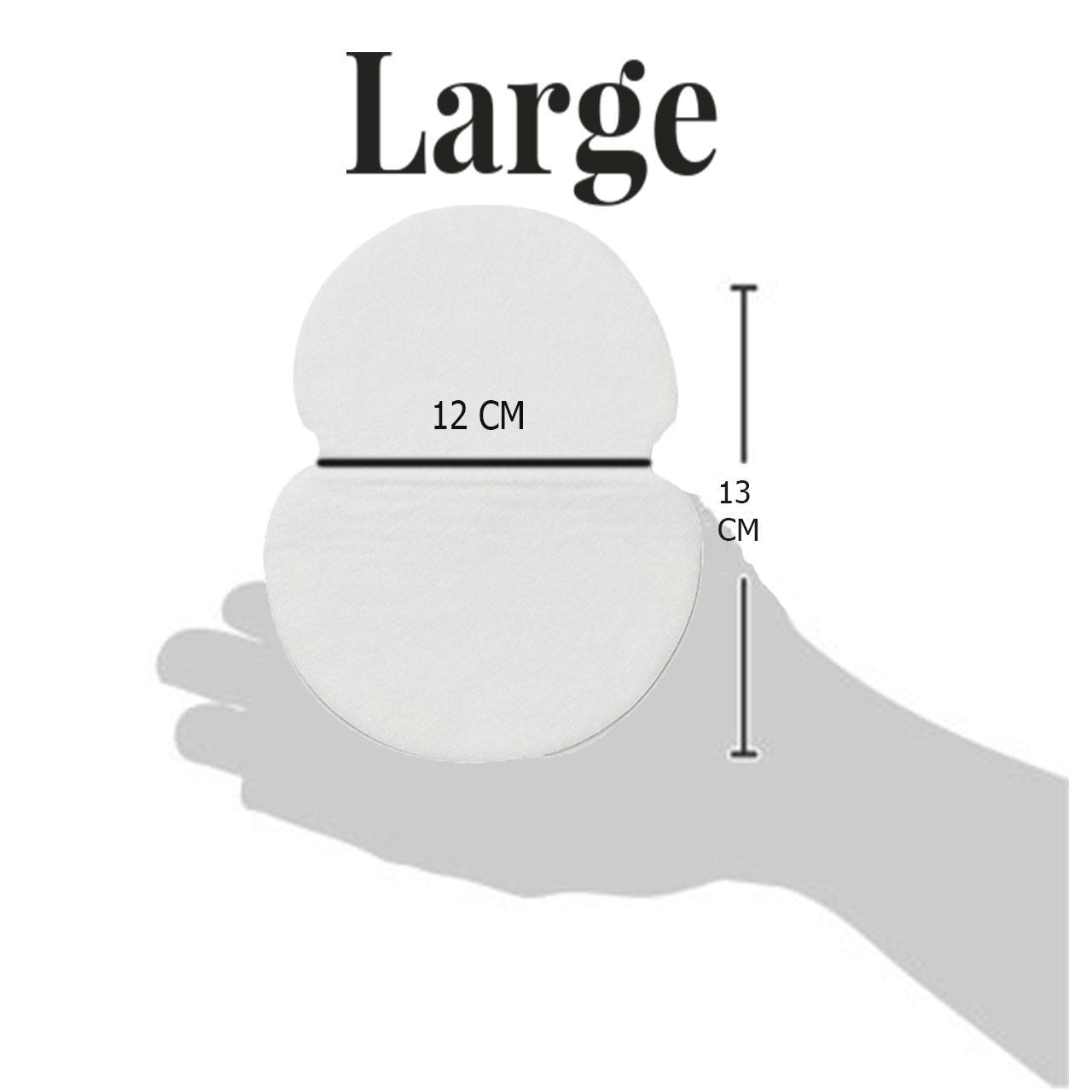 پد عرق گیر هیاهو مدل Solariti Man Large بسته 4 عددی