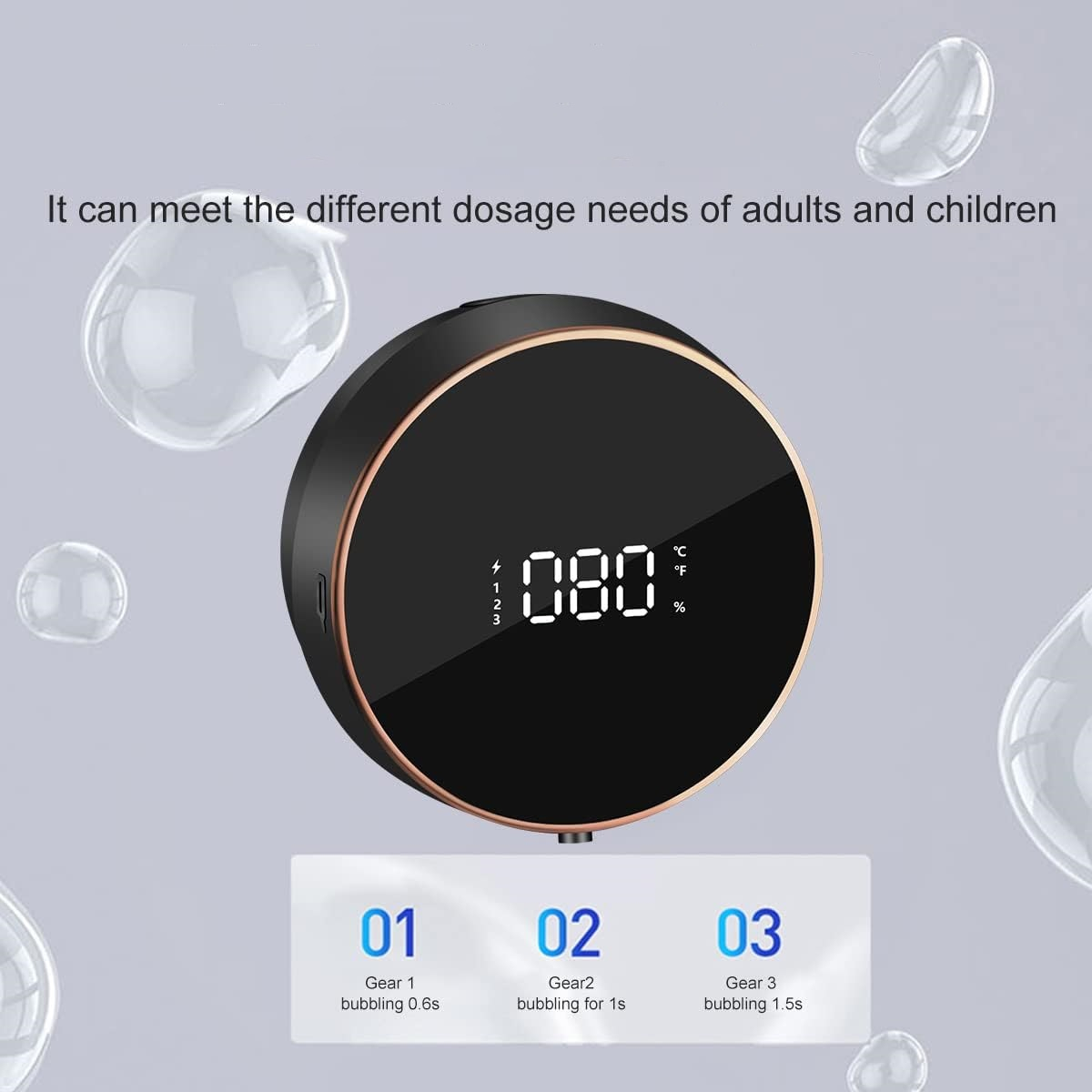 پمپ مایع دستشویی اتوماتیک مدل فوم ساز شارژی