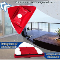 شیشه پاک کن مغناطیسی مدل تنظیم دار کد ٣-٣٠