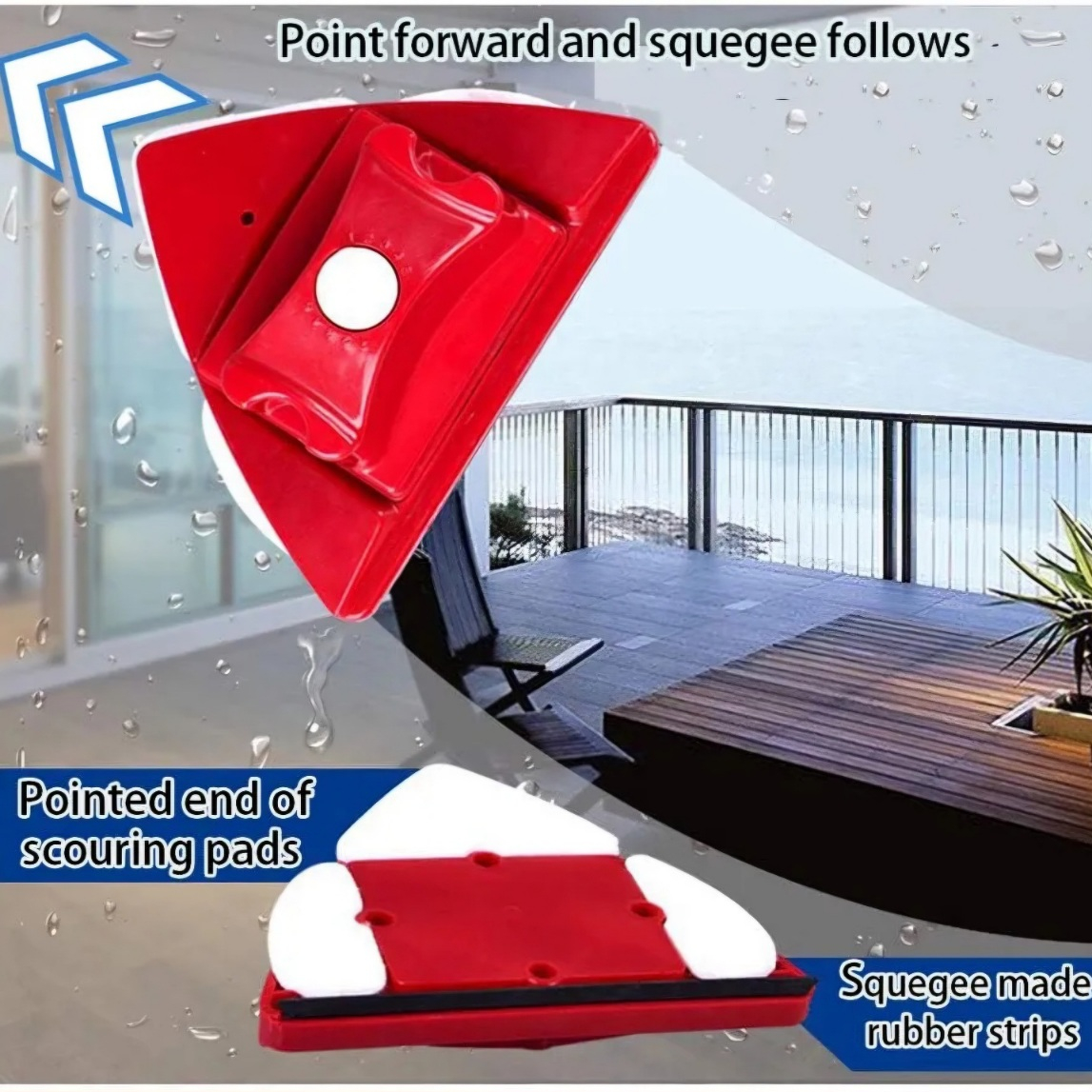 شیشه پاک کن مغناطیسی مدل تنظیم دار کد ٣-٣٠