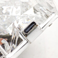 اسپیکر بلوتوثی قابل حمل مدل رقص نور دار طرح منشوری