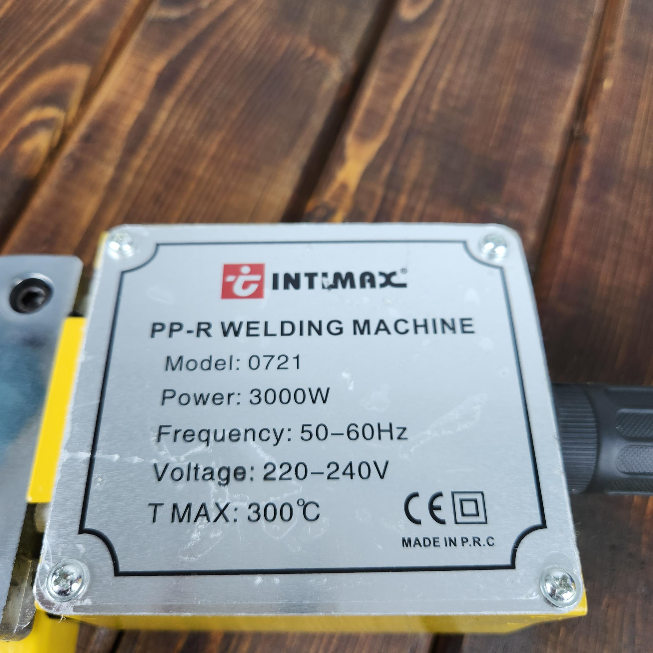 دستگاه جوش لوله سبز اینتیمکس مدل 0721 مجموعه 9 عددی