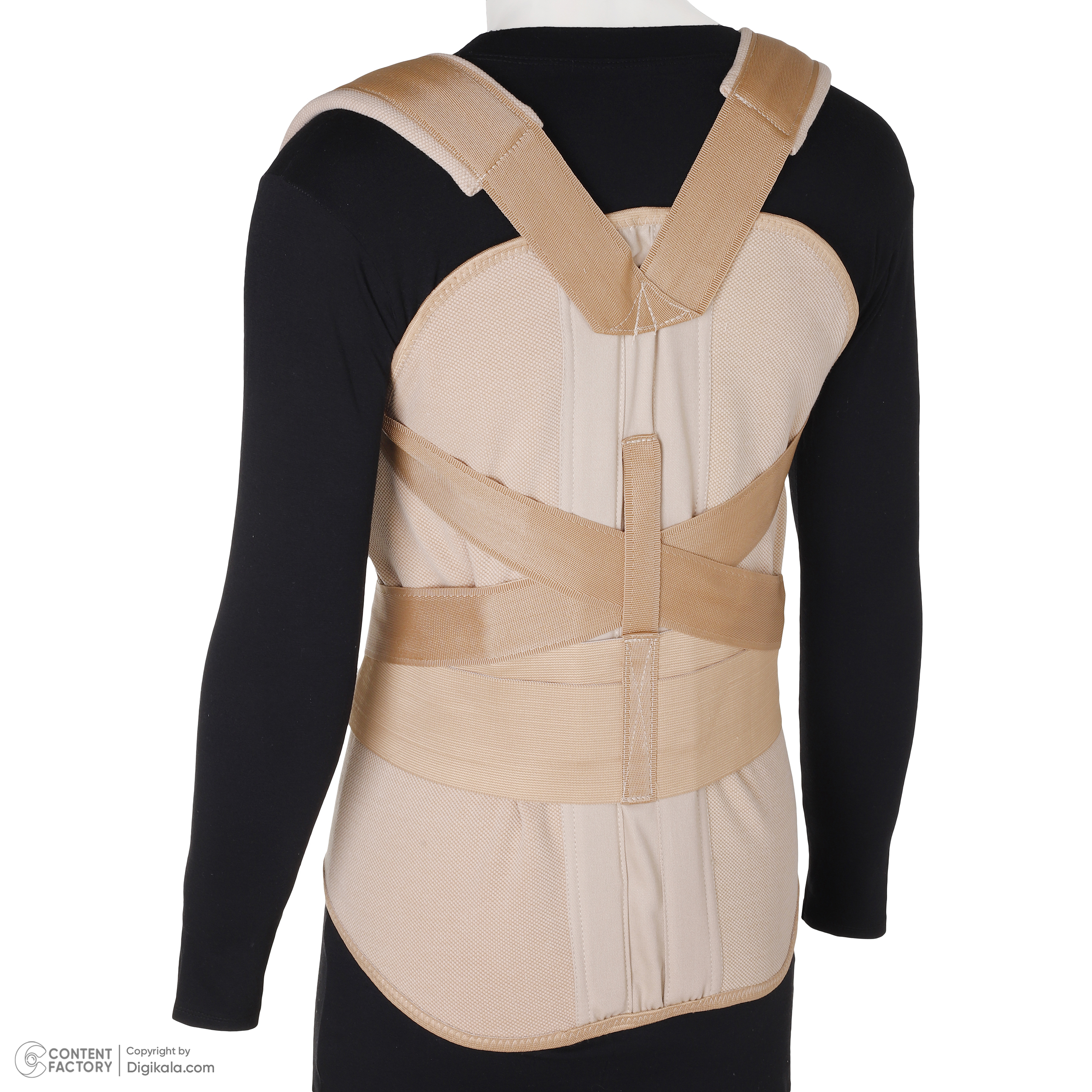 کمربند طبی سما طب پاکان مدل دورسو لومبو ساکرال کد 4021