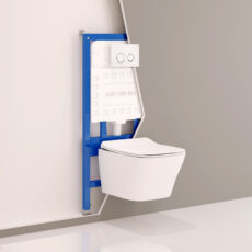 کلید فلاش تانک ایران مدل استیل 22