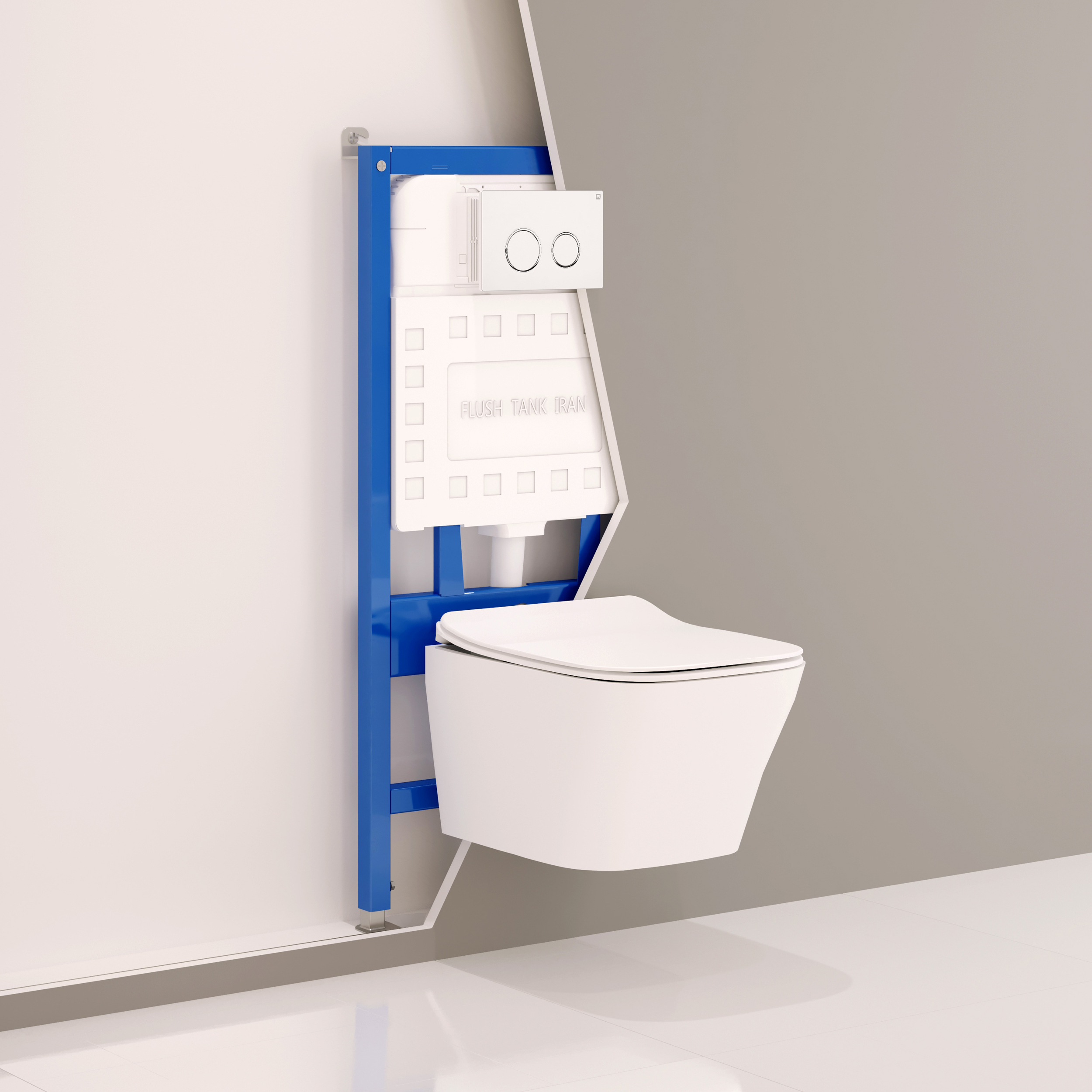 کلید فلاش تانک فلاش تانک ایران مدل 14