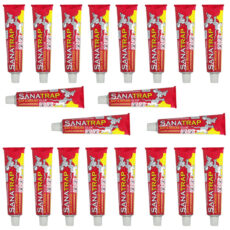 جسب موش ثناتراپ مدل تیوپی حجم 75 میلی‌لیتر مجموعه 20 عددی