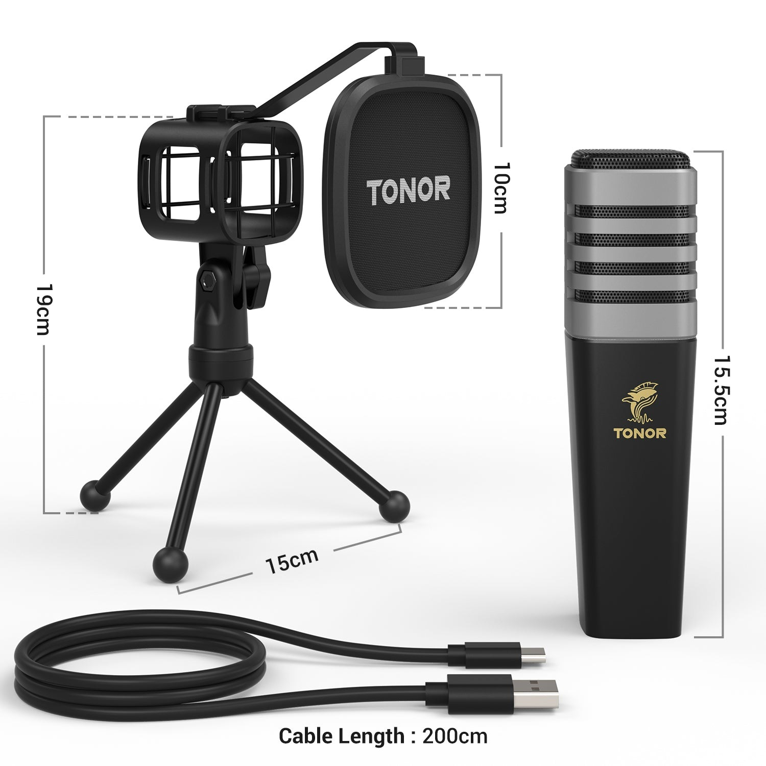 میکروفن کندانسر تونور مدل TC30