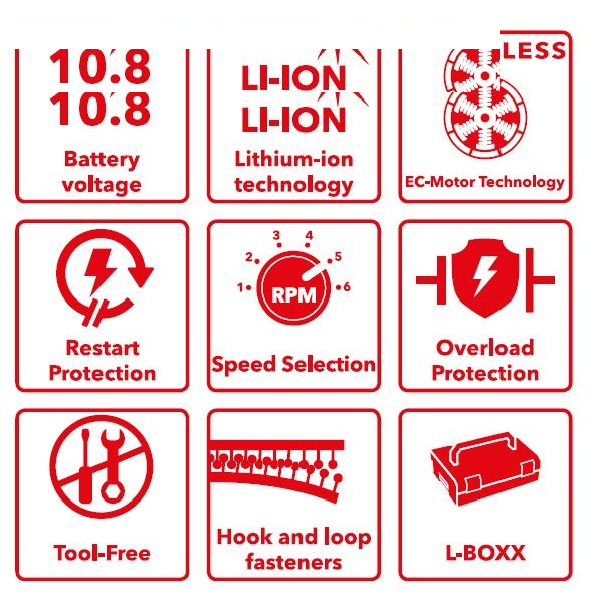 دستگاه پولیش فلکس مدل PXE 80 10.8-EC/2.5 Set