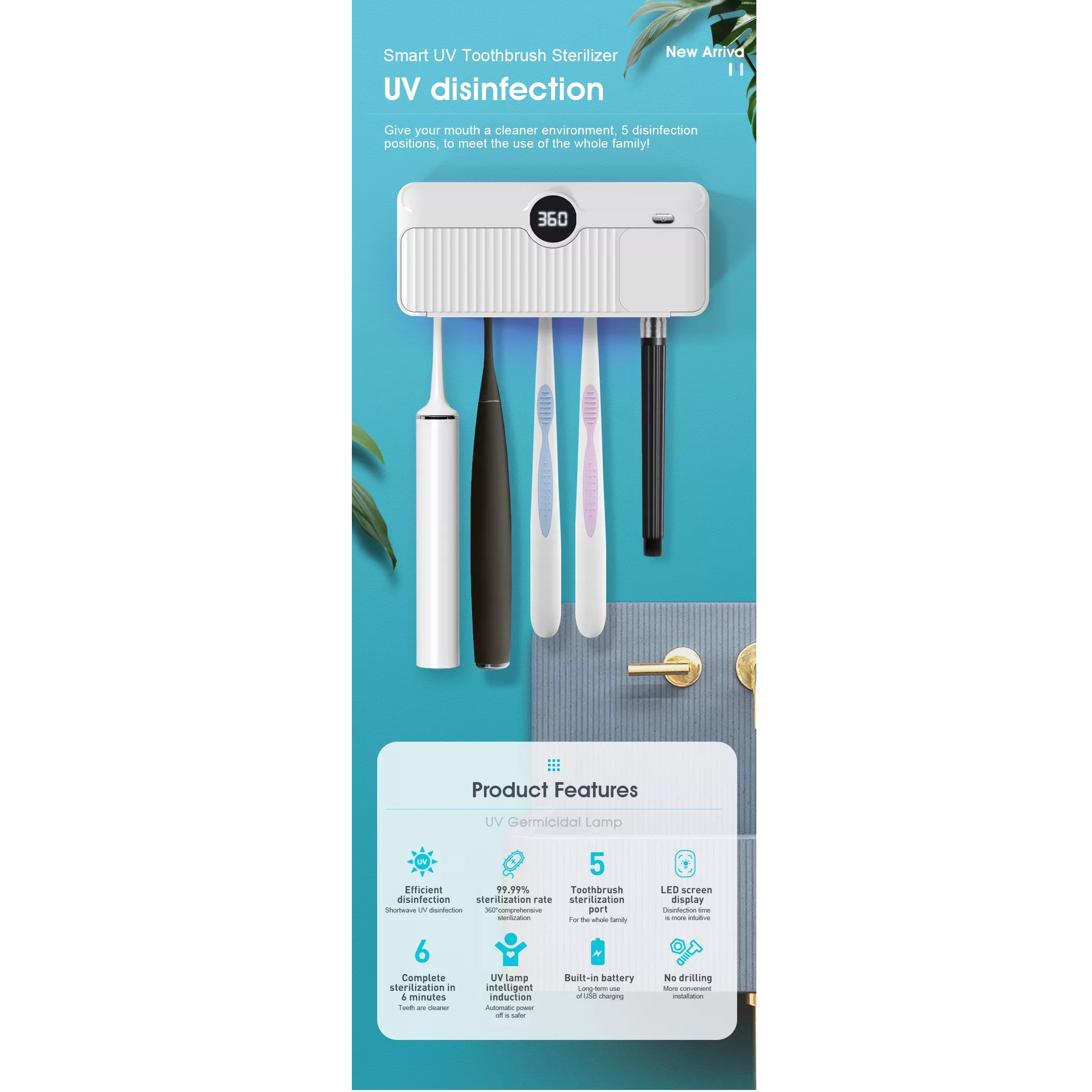 جا مسواکی مدل YJK086