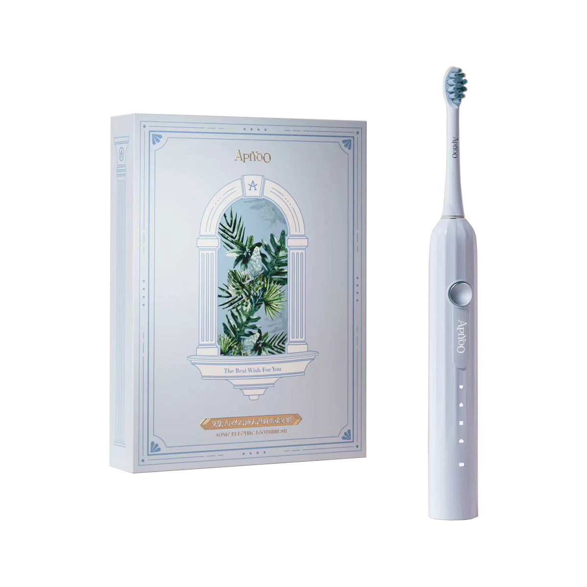 مسواک برقی آپیو مدل T1-A به همراه 4 سری یدک