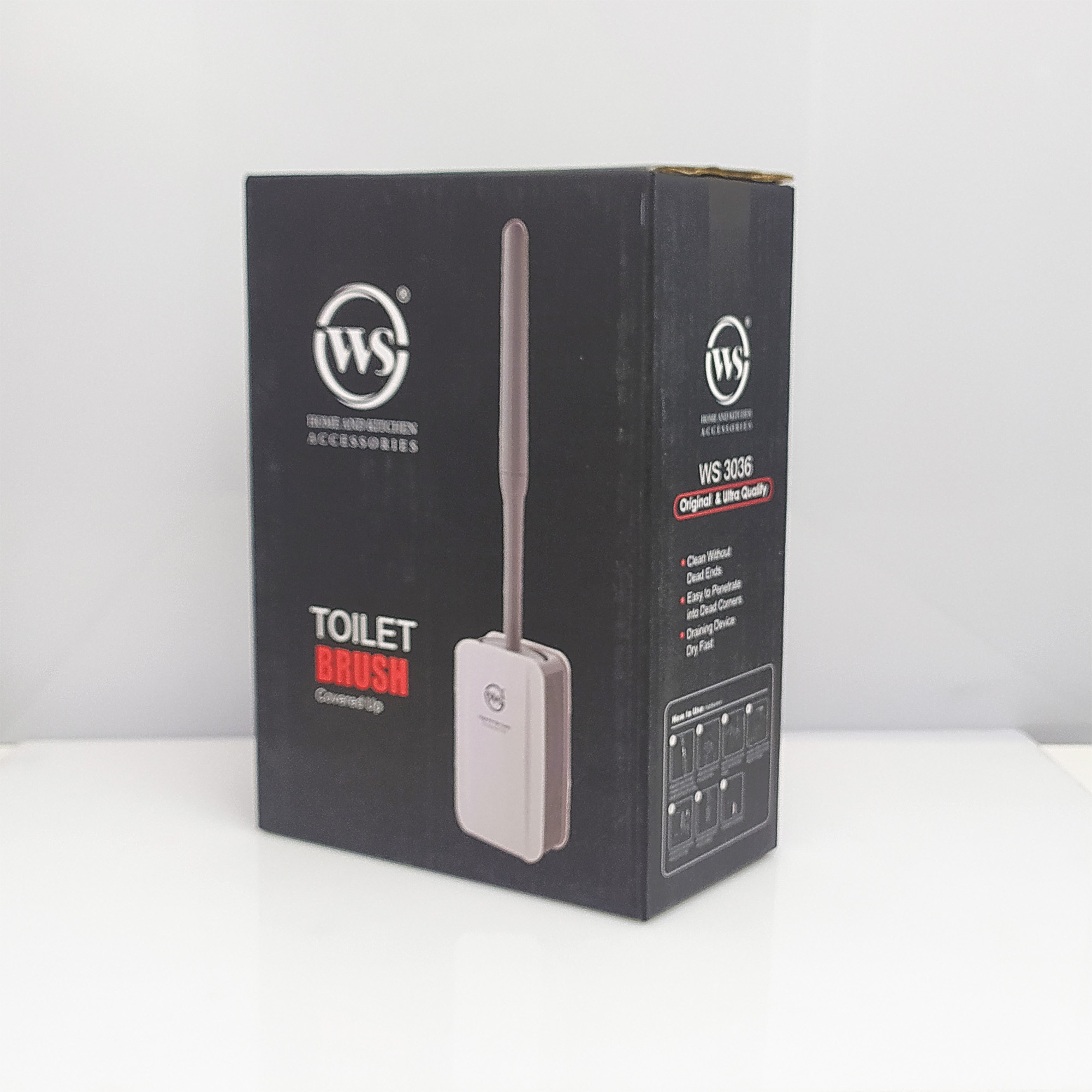 فرچه توالت شوی دبلیو اس مدل فلت