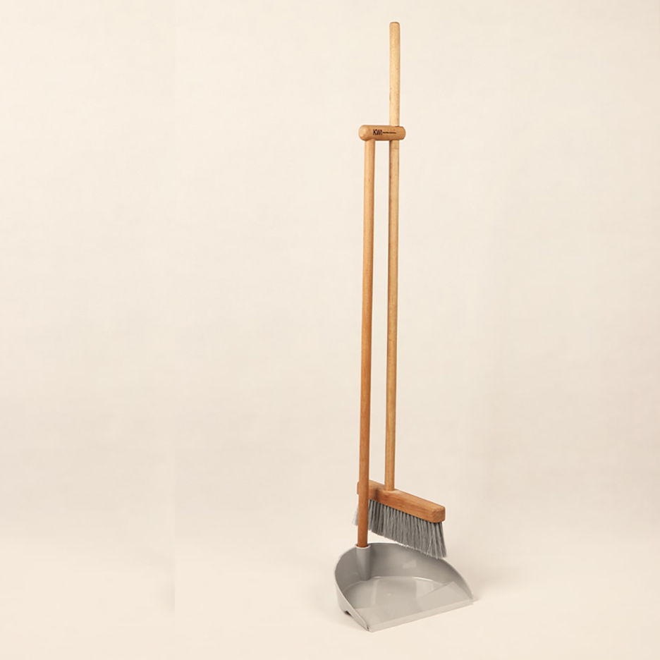 ست جارو و خاک انداز مدل دسته بلند