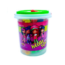 اسباب بازی بلوک ساختنی سطلی هلال تویز (Helal Toys) مدل 2060