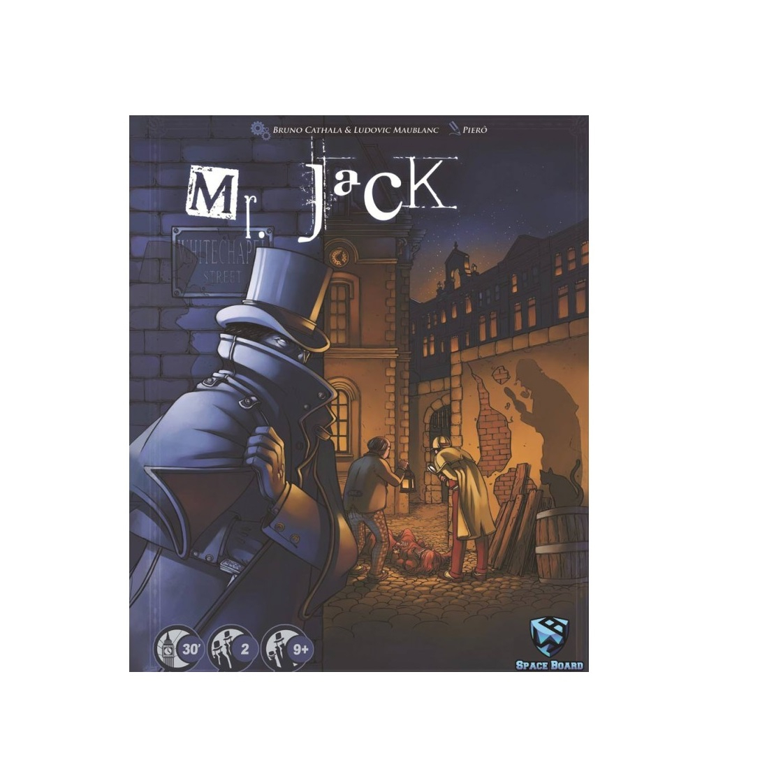بازی فکری اسپیس بورد مدل مستر جک لندن Mr. Jack London