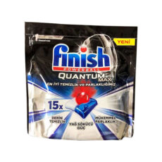 قرص ماشین ظرفشویی فینیش (Finish) مدل Quantum Max بسته 15 عددی