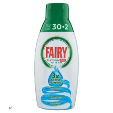 ژل ماشین ظرفشویی فری (Fairy) مدل Platinum Blue 3x حجم 650 میلی لیتر