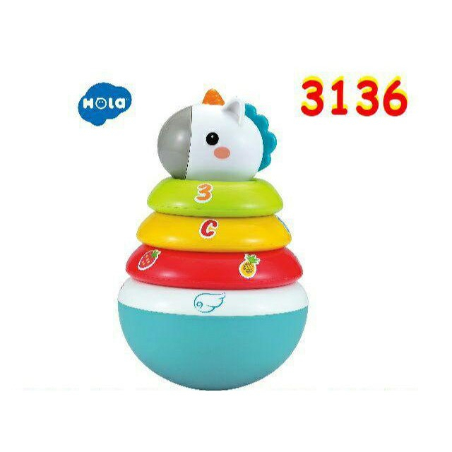 یونیکورن با حلقه هولی تویز (Huile Toys) مدل 3136