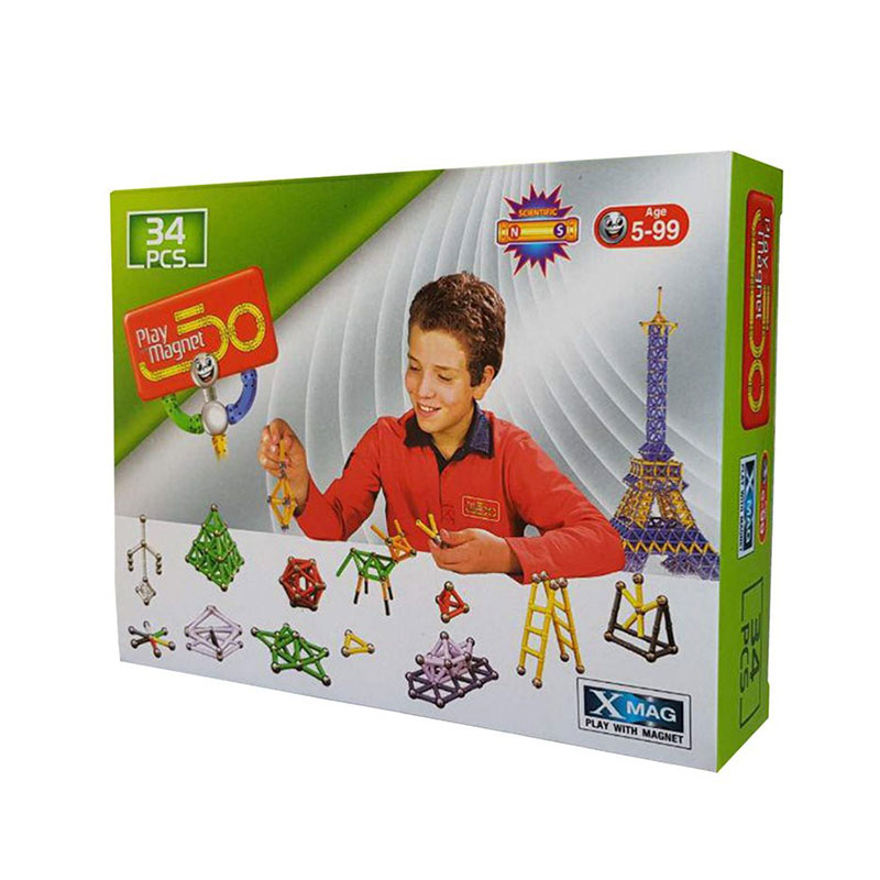 بازی پلی مگنت 34 قطعه