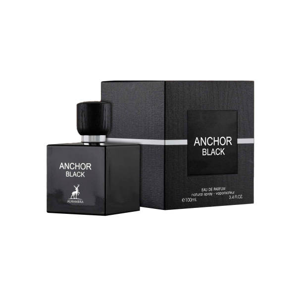 ادو پرفیوم مردانه الحمبرا (Alhambra) مدل Anchor Black حجم 100 میلی‌لیتر