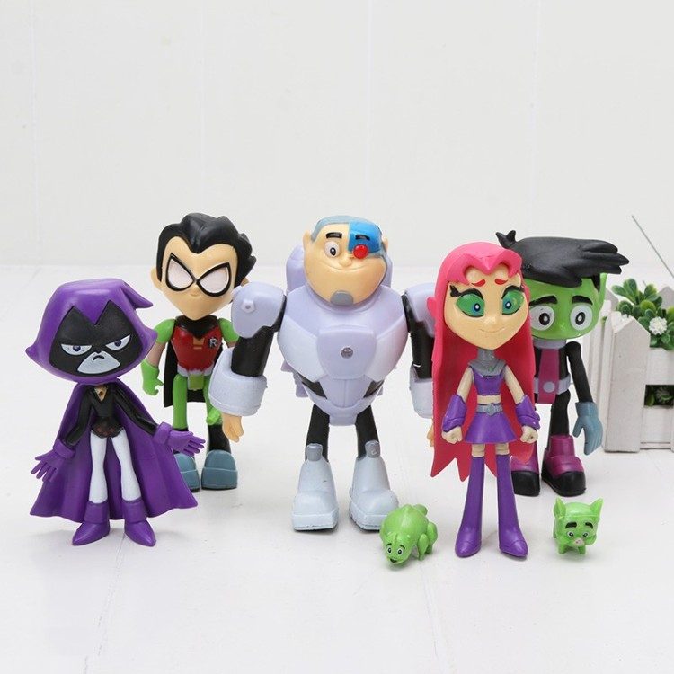 فیگور هشت سانتی مدل تیتانها بسته 7 عددی