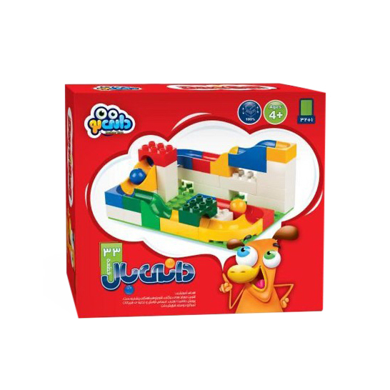 بازی ساختنی مدل دانی بال بسته 33 تکه