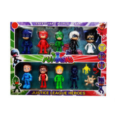 اسباب بازی طرح گروه شب نقاب مدل pjmask02 مجموعه 9 عددی