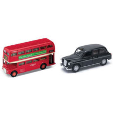 ماشین بازی ولی مدل London Bus and Taxi Set بسته دو عددی