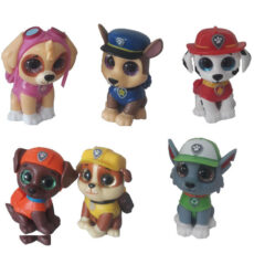 فیگور مدل سگ های نگهبان مجموعه 6 عددی