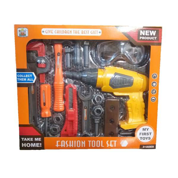 ست اسباب بازی ابزار مدل دریل