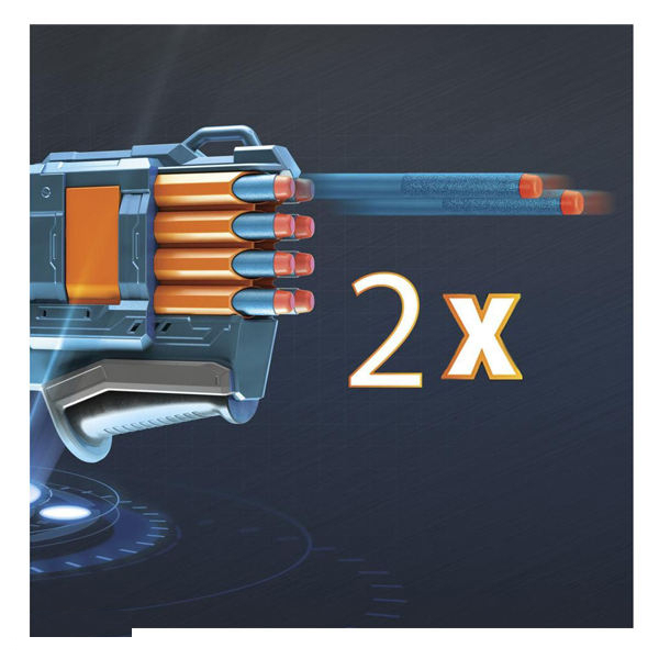 تفنگ بازی نرف مدل Elite Warden DB-8