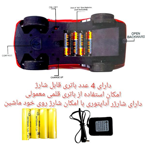 ماشین بازی کنترلی مدل مک کویین کد 95
