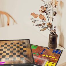 بازی فکری طرح شطرنج و منچ کد 001