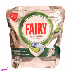 قرص ماشین ظرف شویی فیری مدل پلاتینیوم بسته 75 عددی