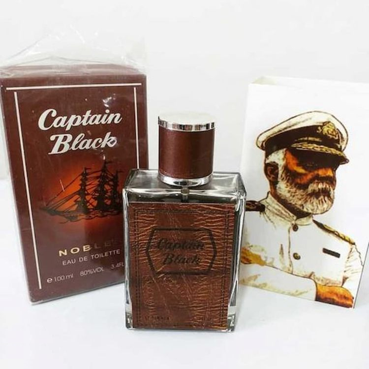ادکلن مردانه کاپیتان بلک مدل نوبل