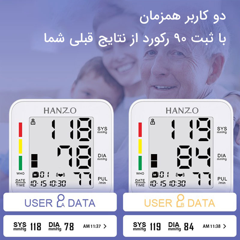 فشارسنج بازویی هانزو مدل 806