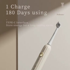 مسواک برقی آپیو مدل T12-A به همراه 4 سری یدک  مجموعه 2 عددی