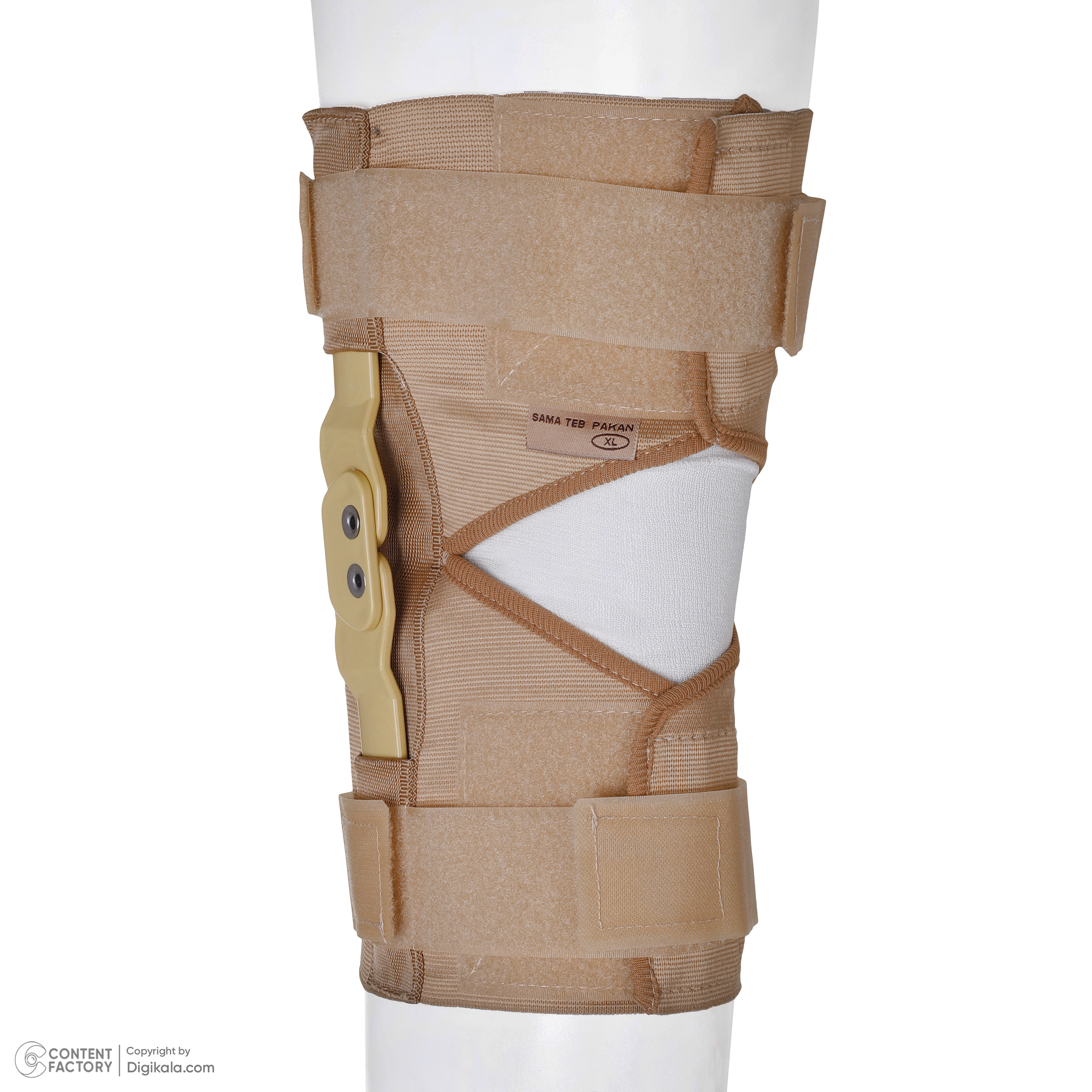 زانوبند طبی سما طب پاکان مدل مفصلدار کشی کد 5012