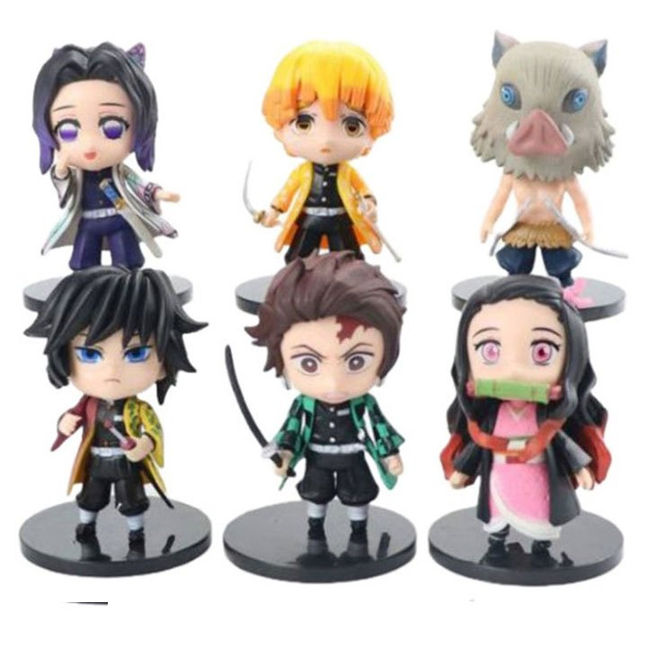 فیگور مدل Demon Slayer بسته 6 عددی