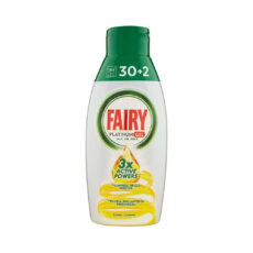 ژل ماشین ظرفشویی فیری Fairy مدل پلاتینیوم All In One با رایحه لیمو 650 میلی لیتر