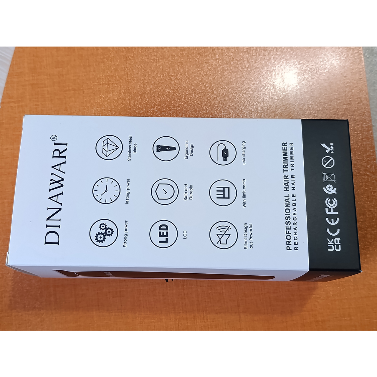 ماشین اصلاح موی سر و صورت شارژی دیناواری مدل 7500R/270m